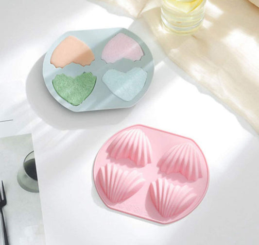 Molde para jabones y chocolates en forma de corazón