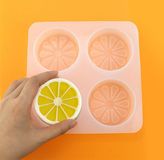 Molde para jabones en forma de Naranja