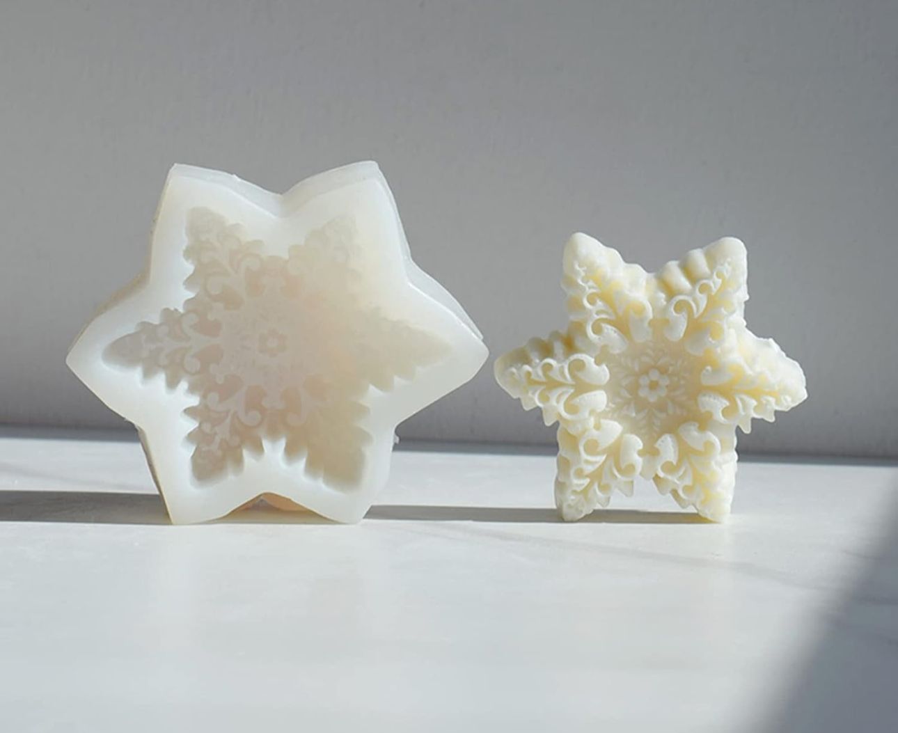 Molde de Estrellas Navideñas y Decorativas