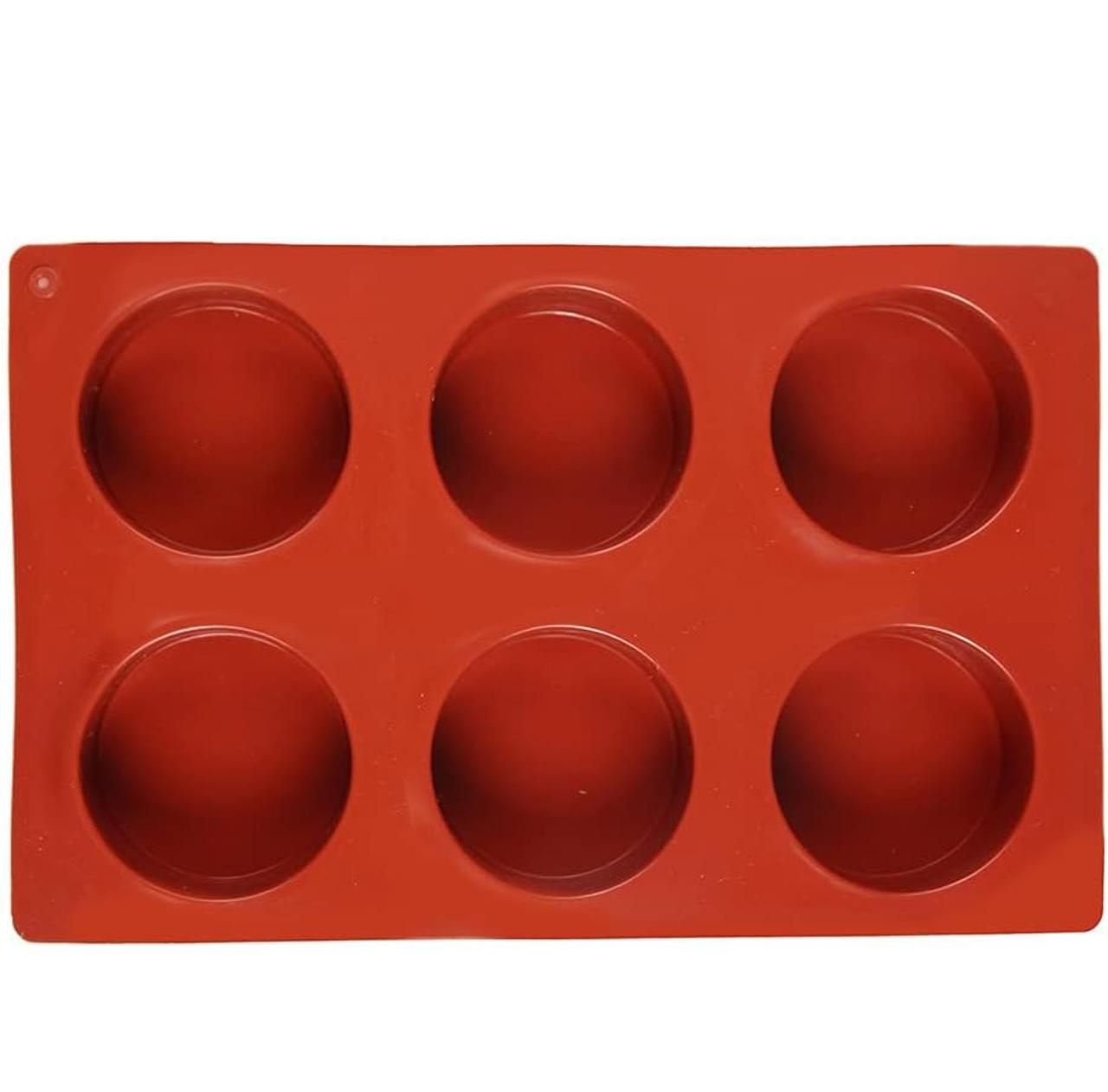 Molde de Circulos Redondo para Jabones, Comestibles, Chocolate y Bizcocho