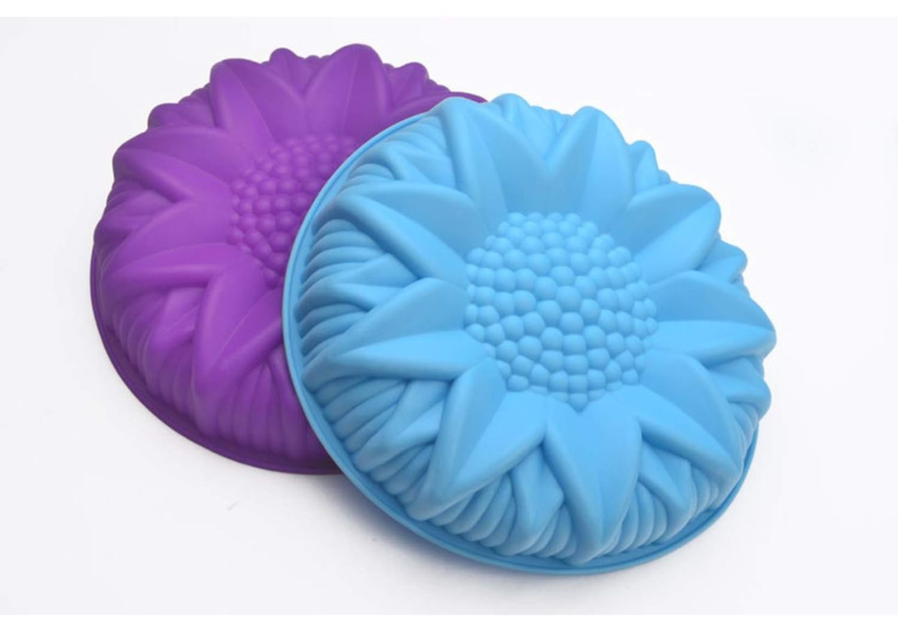 Molde de Girasol para Bizcocho, Chocolate y Comestibles