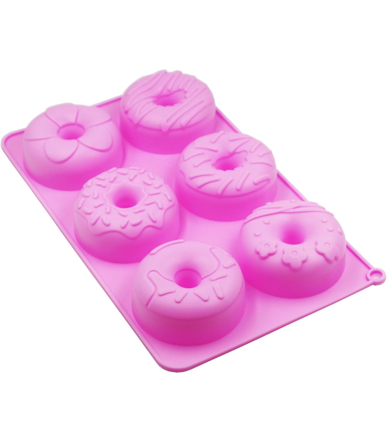 Molde en forma de Donas para para Gelatina, Chocolate, Bizcocho y Comestibles