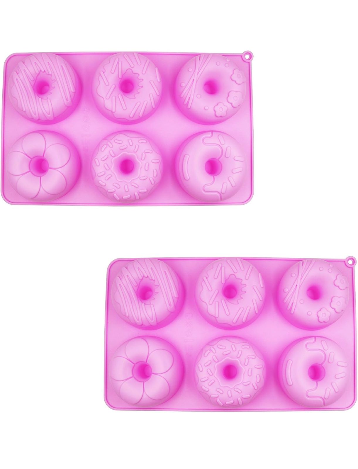 Molde en forma de Donas para para Gelatina, Chocolate, Bizcocho y Comestibles