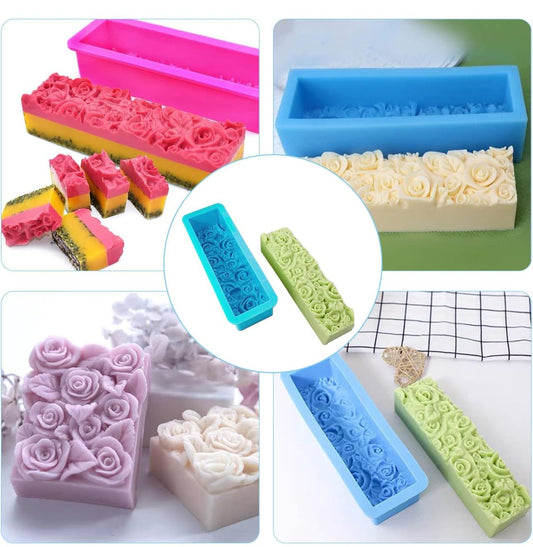 Molde Rectangular para Jabones Moldes para Jabones Artenales