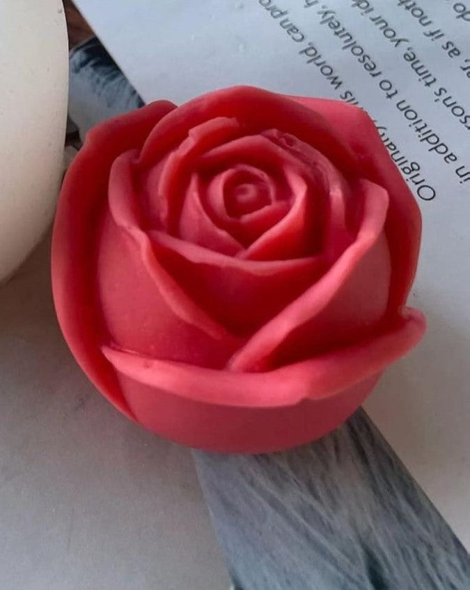 Molde para Velones y Jabones en Forma de Rosas