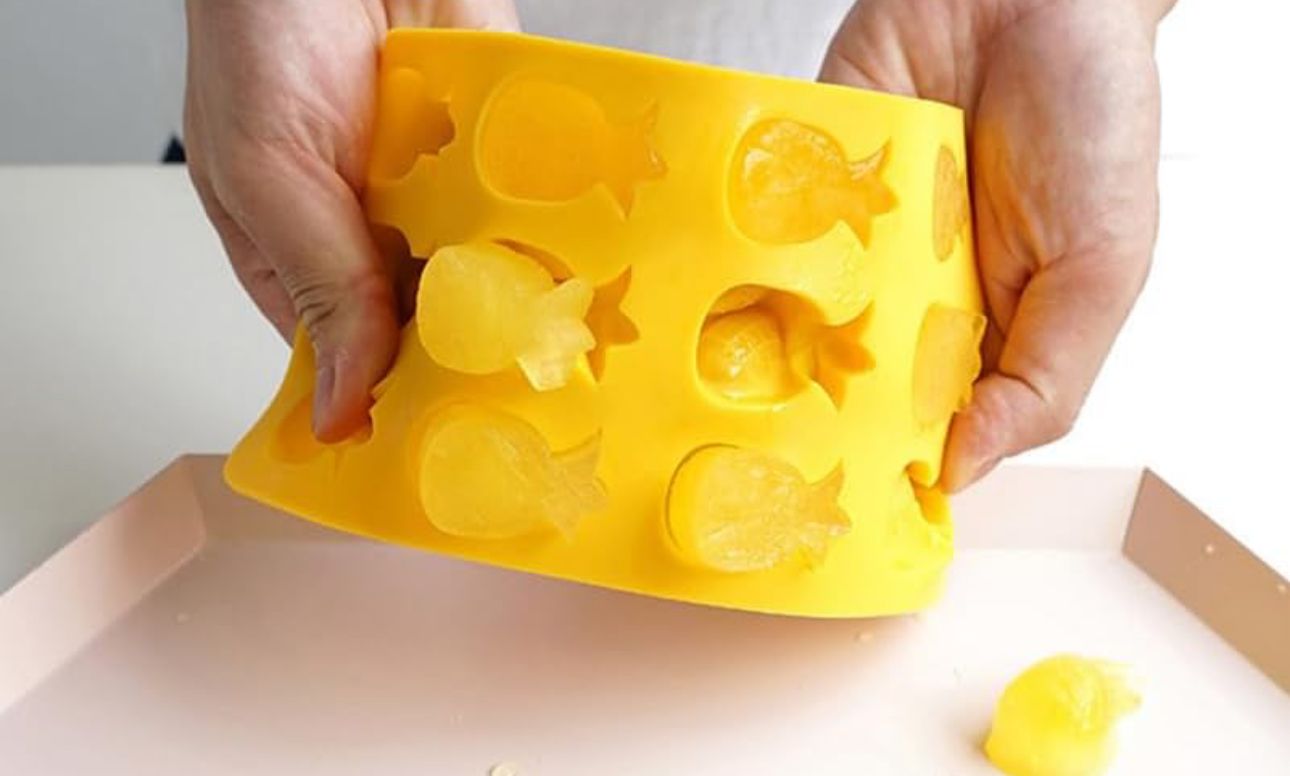 Molde de Piña para Jabones Artesanales, Comestibles, Chocolate y Bizcocho