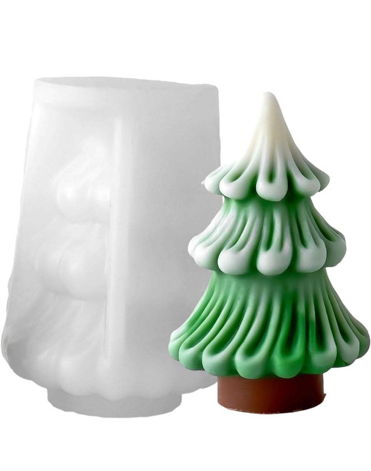 Molde para Arbolitos Navideños para velas y adornos Arbol Navidad