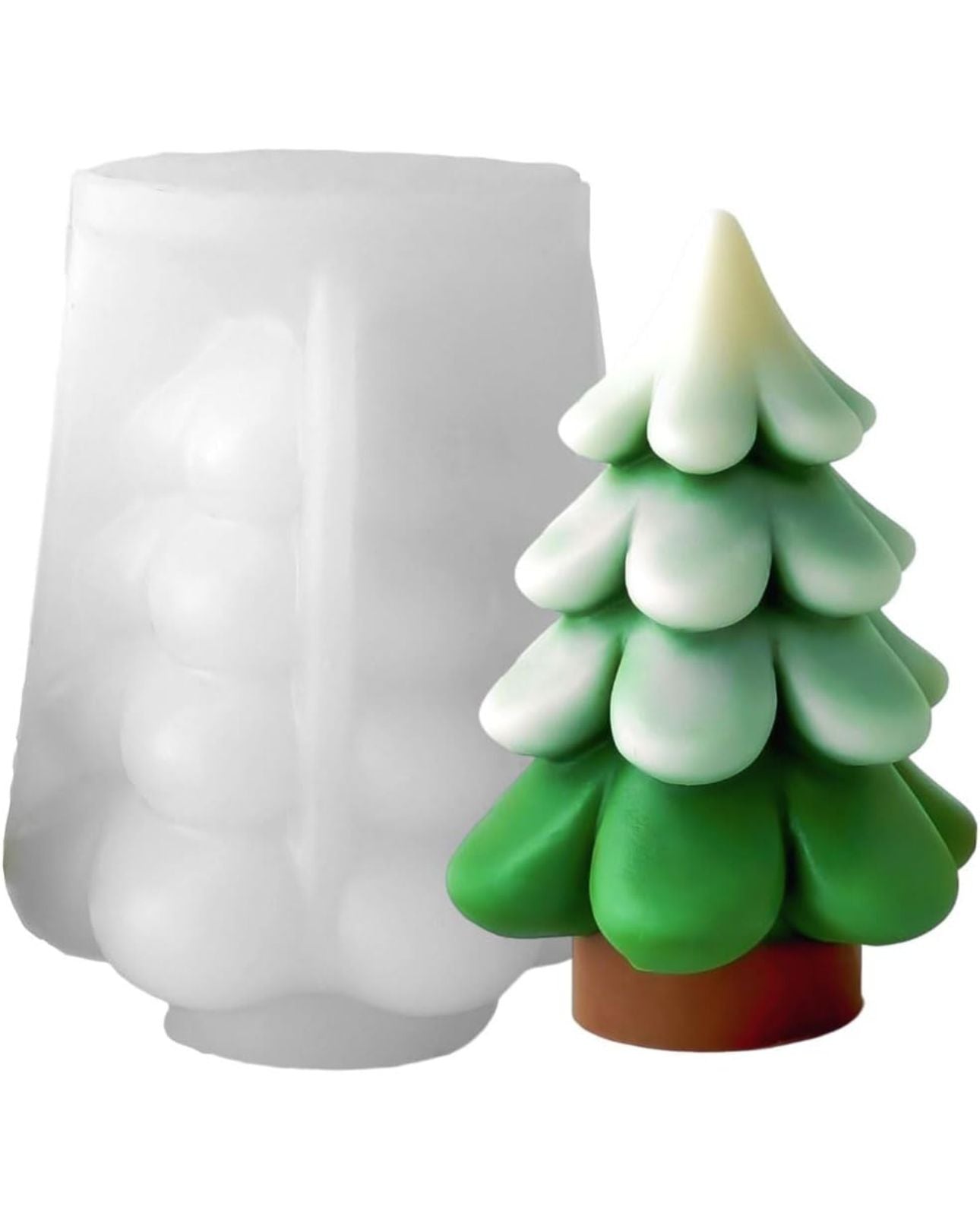 Molde para Arbolitos Navideños para velas y adornos Arbol Navidad