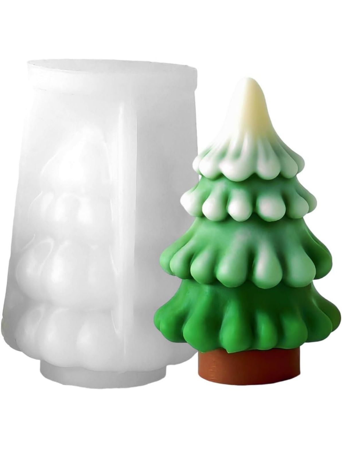 Molde para Arbolitos Navideños para velas y adornos Arbol Navidad