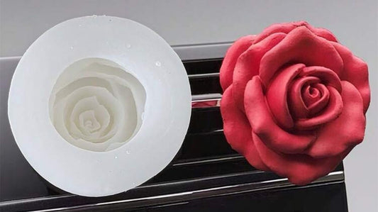 Molde para Velones y Jabones en Forma de Rosas