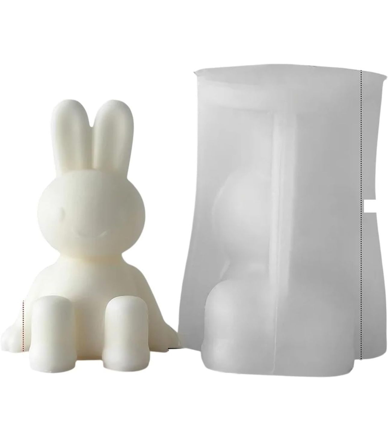 Molde de Conejo para velas y adornos