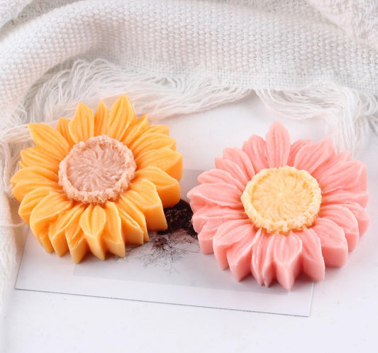 Molde de Girasol para Velones y Resina