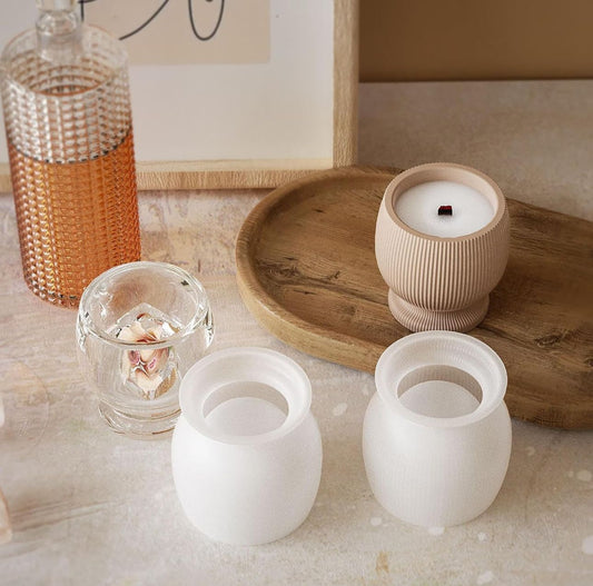 Molde para Vasos / Velas / Tarros