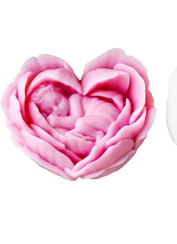 Molde para Velones y Jabones en Forma de Flores