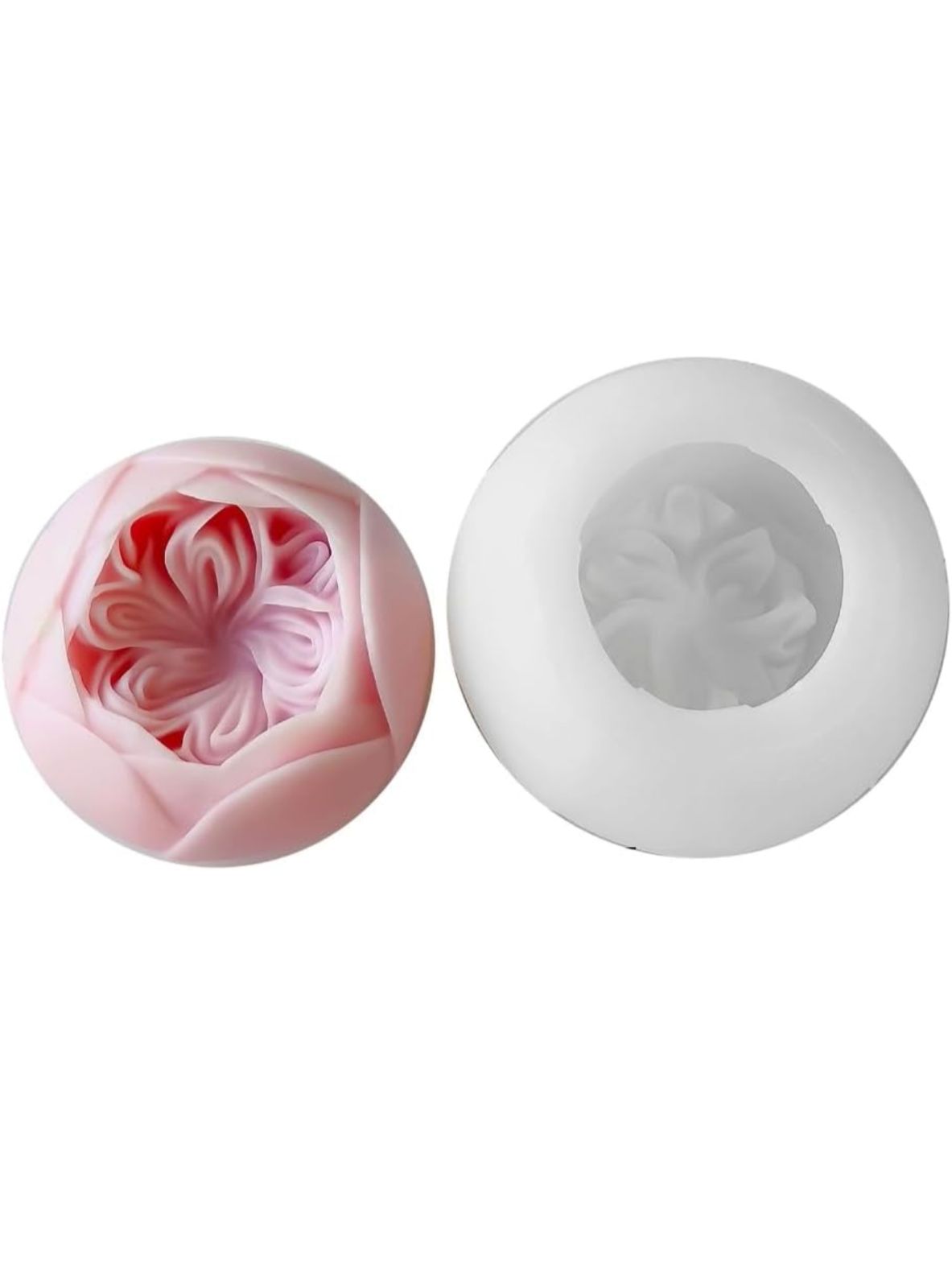 Molde para Velones y Jabones en Forma de Flores