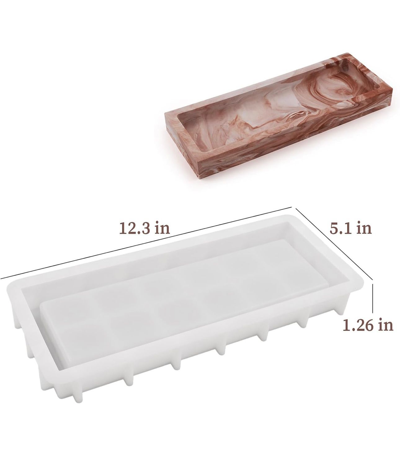 Molde de Bandeja rectangular