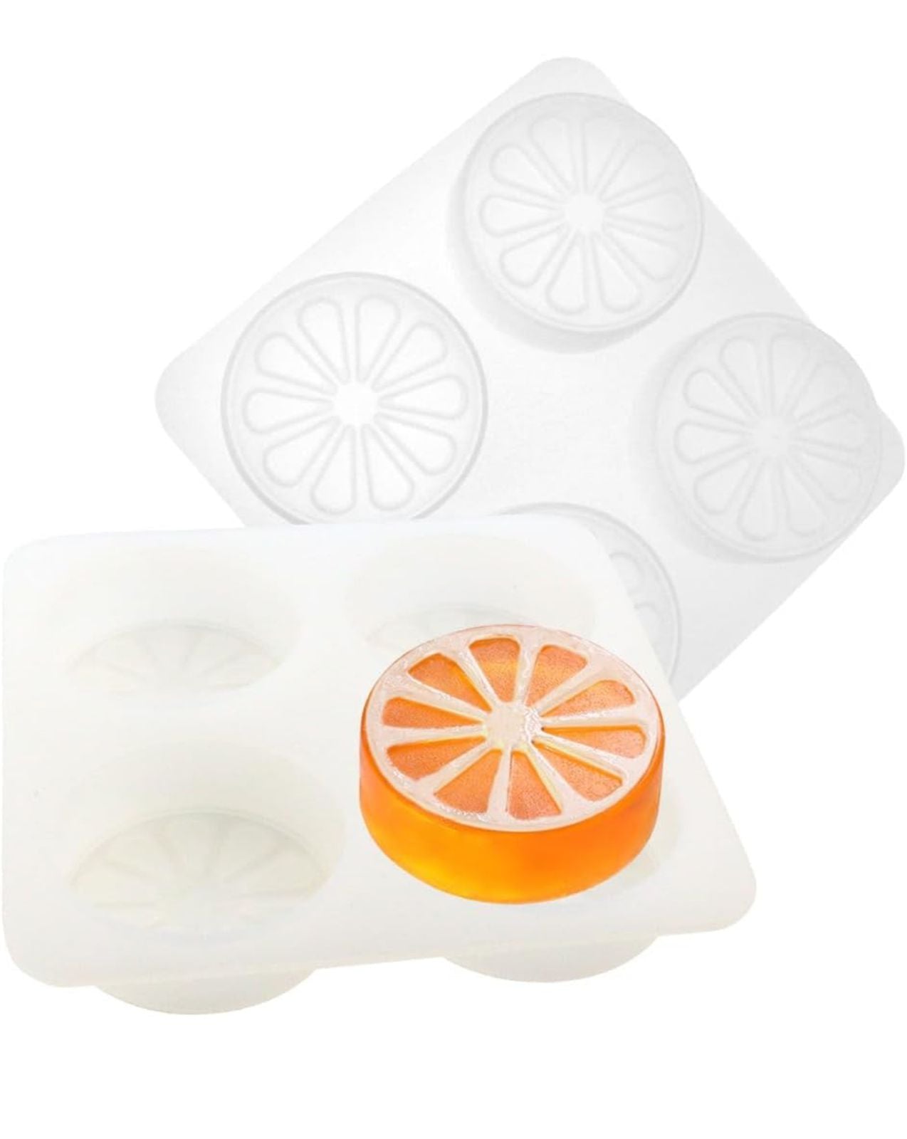 Molde para jabones en forma de Naranja