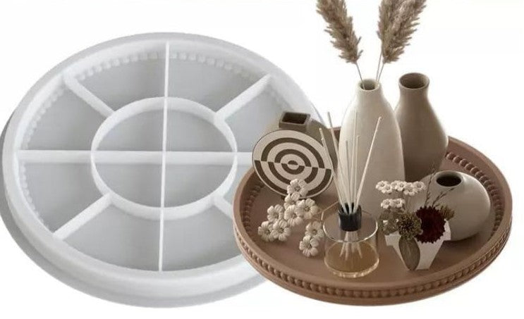 Molde ovalado para Porta Vasos o Bandejas pequenas de Joyero o joyas