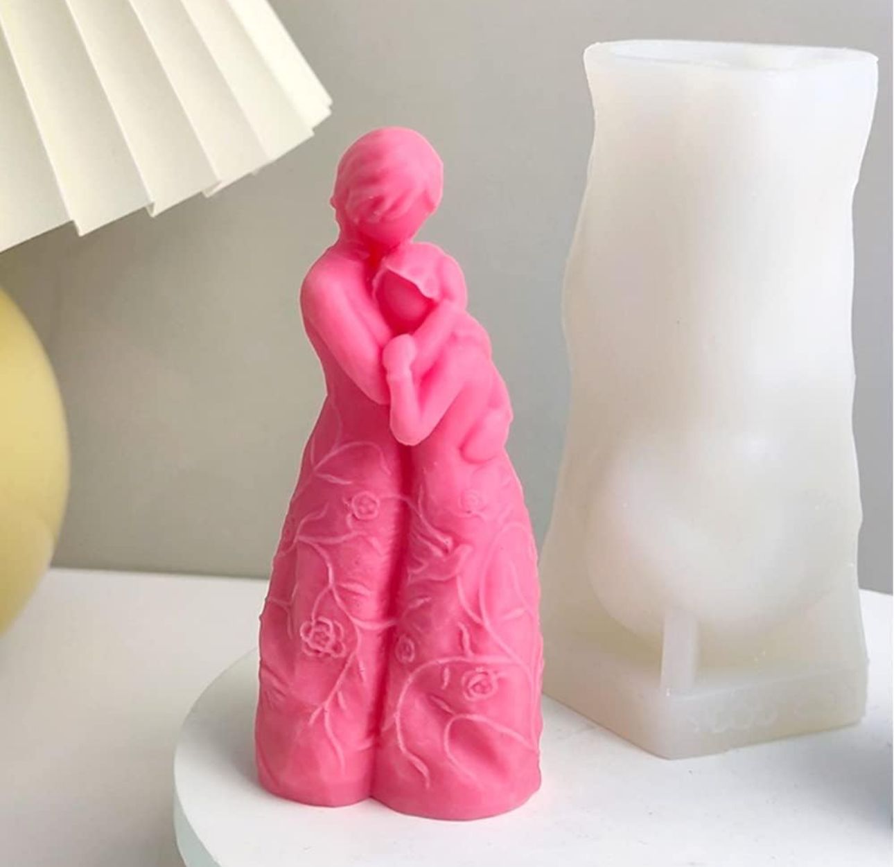 Molde de pareja para velas