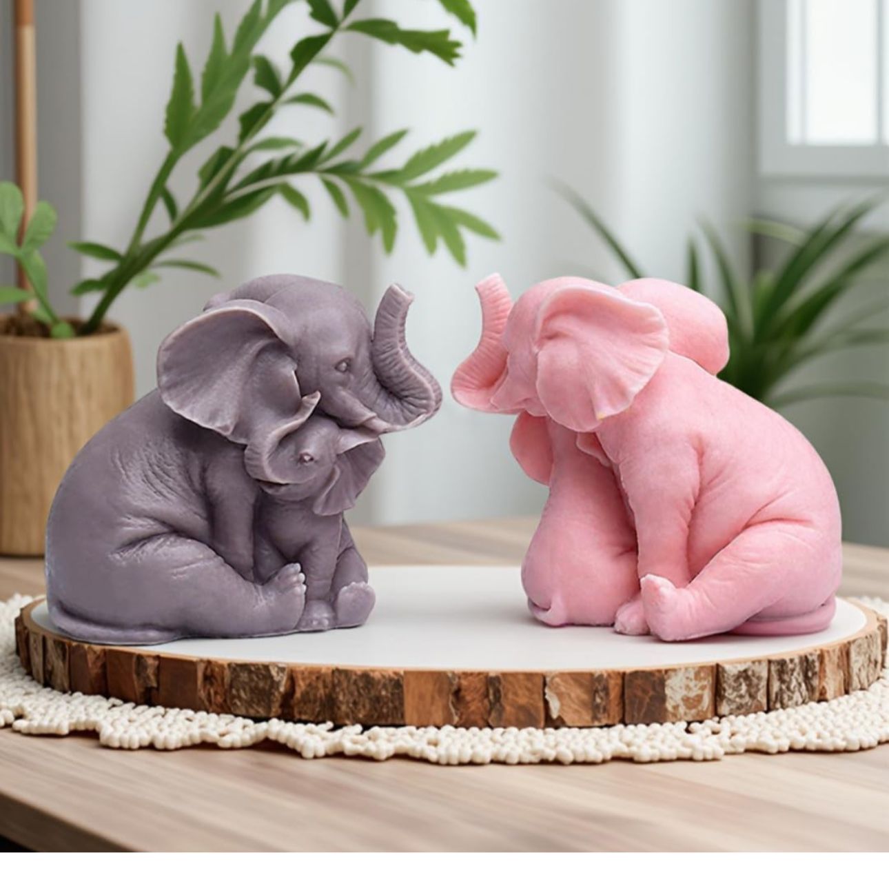 Moldes para Velas o adornos de Elefante