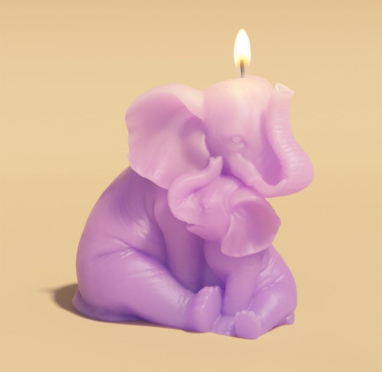 Moldes para Velas o adornos de Elefante