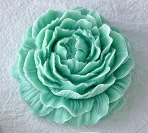 Molde para Velones y Jabones en Forma de Rosas