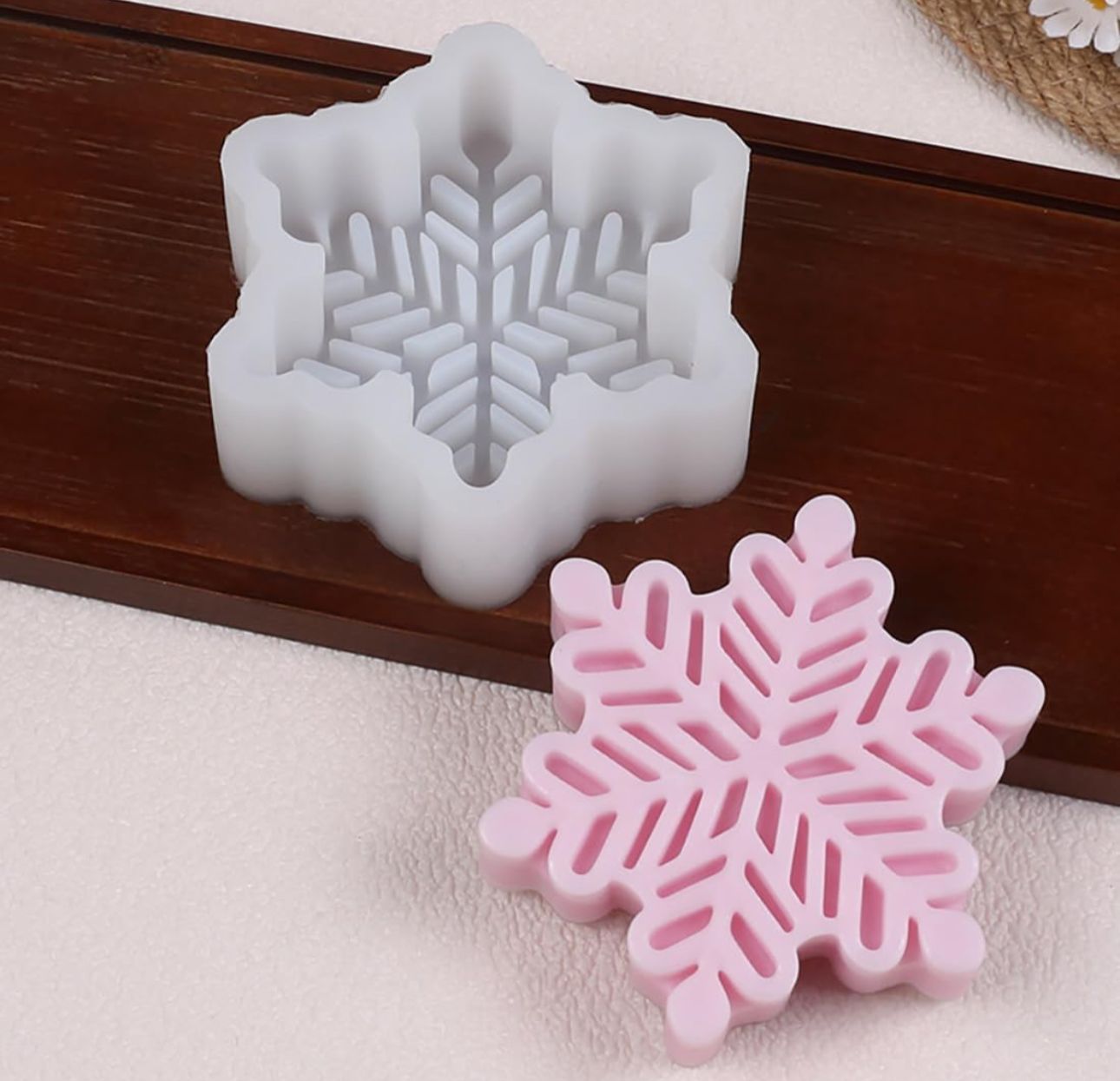 Molde de Estrellas Navideñas y Decorativas