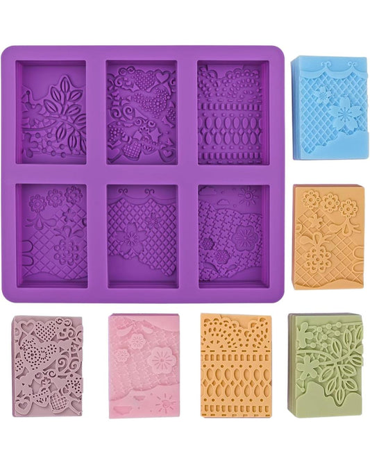 Molde para Jabones de 6 Cavidades