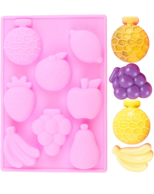 Moldes de Frutas para Jabones, Comestibles, Chocolate y Bizcocho