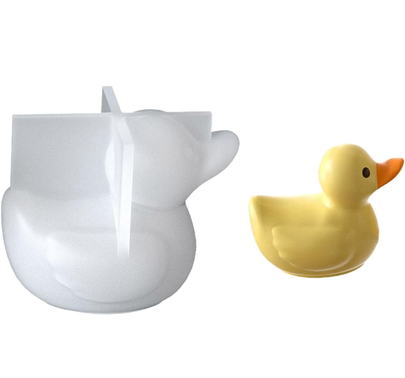 Molde de Patos para Velas, Adornos, Maceteros y Decoración Patitos
