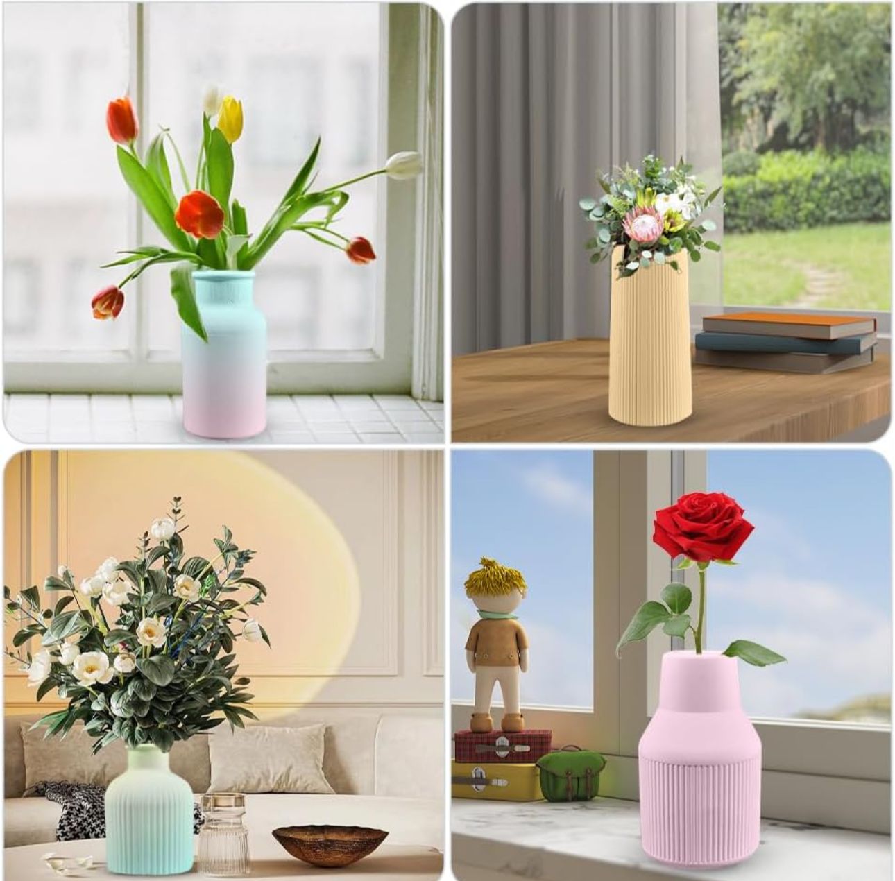 Molde de Maceteros y Tarros (Jarrón) para decoraciones