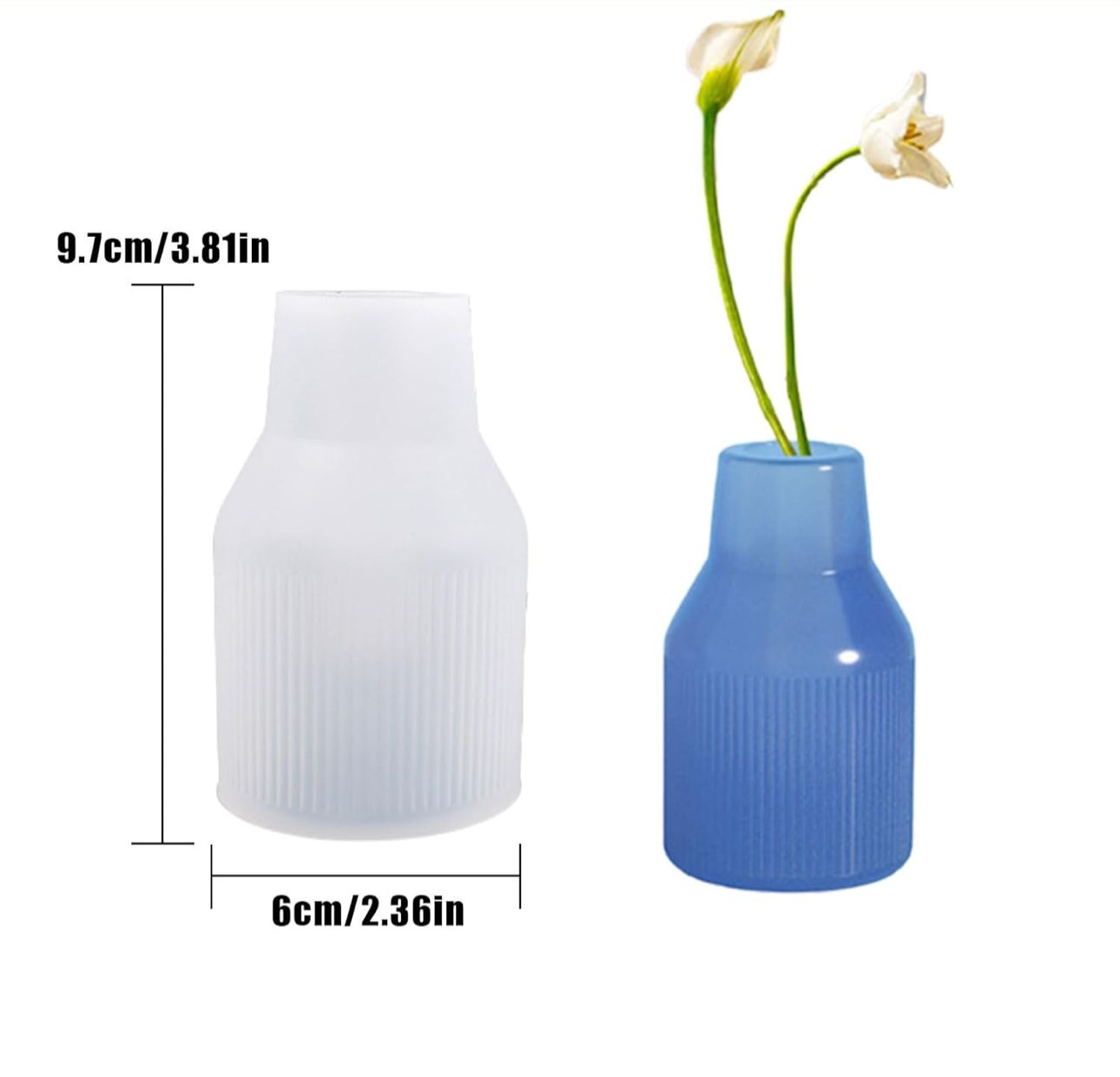 Molde de Maceteros y Tarros (Jarrón) para decoraciones