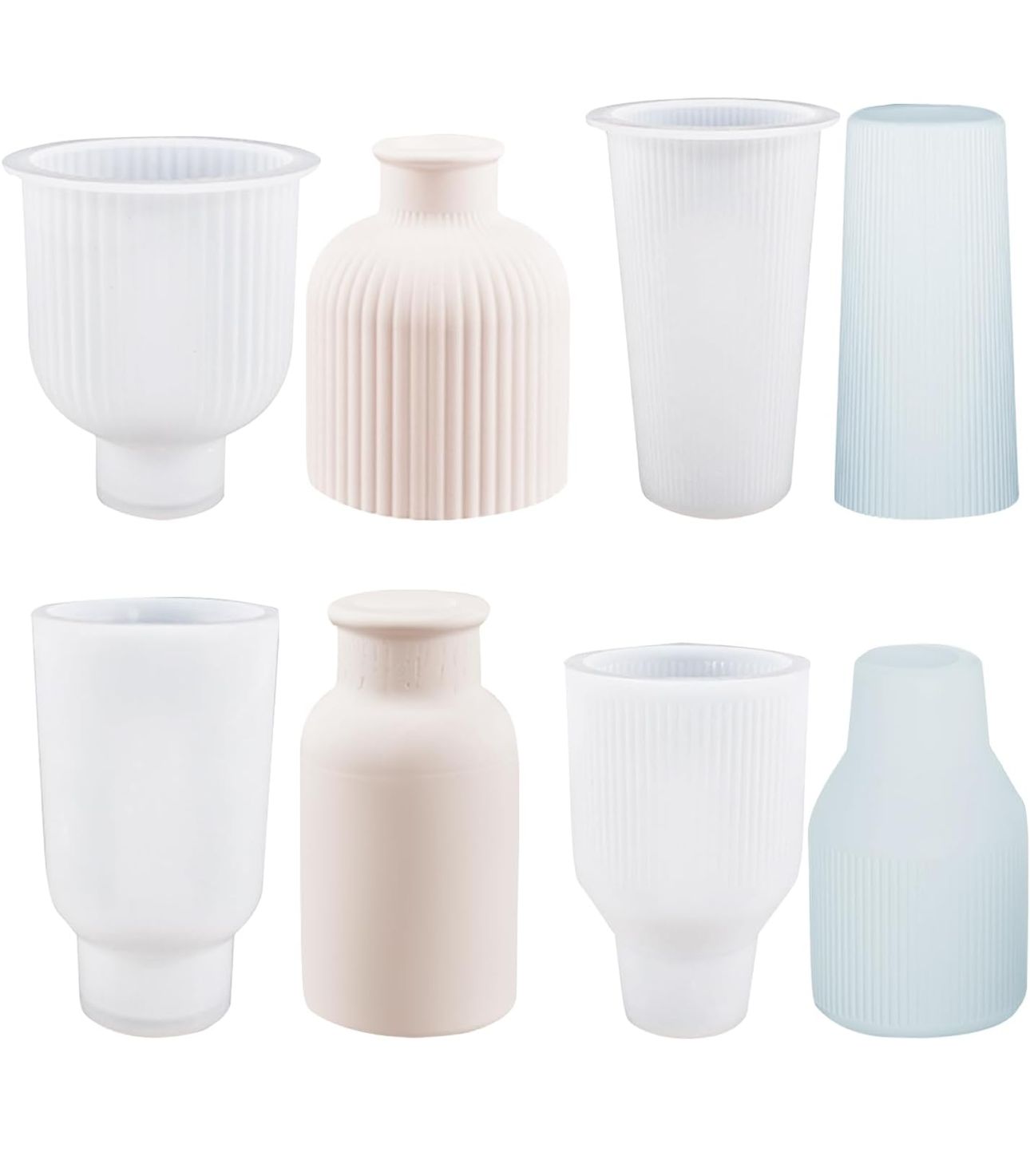 Molde de Maceteros y Tarros (Jarrón) para decoraciones