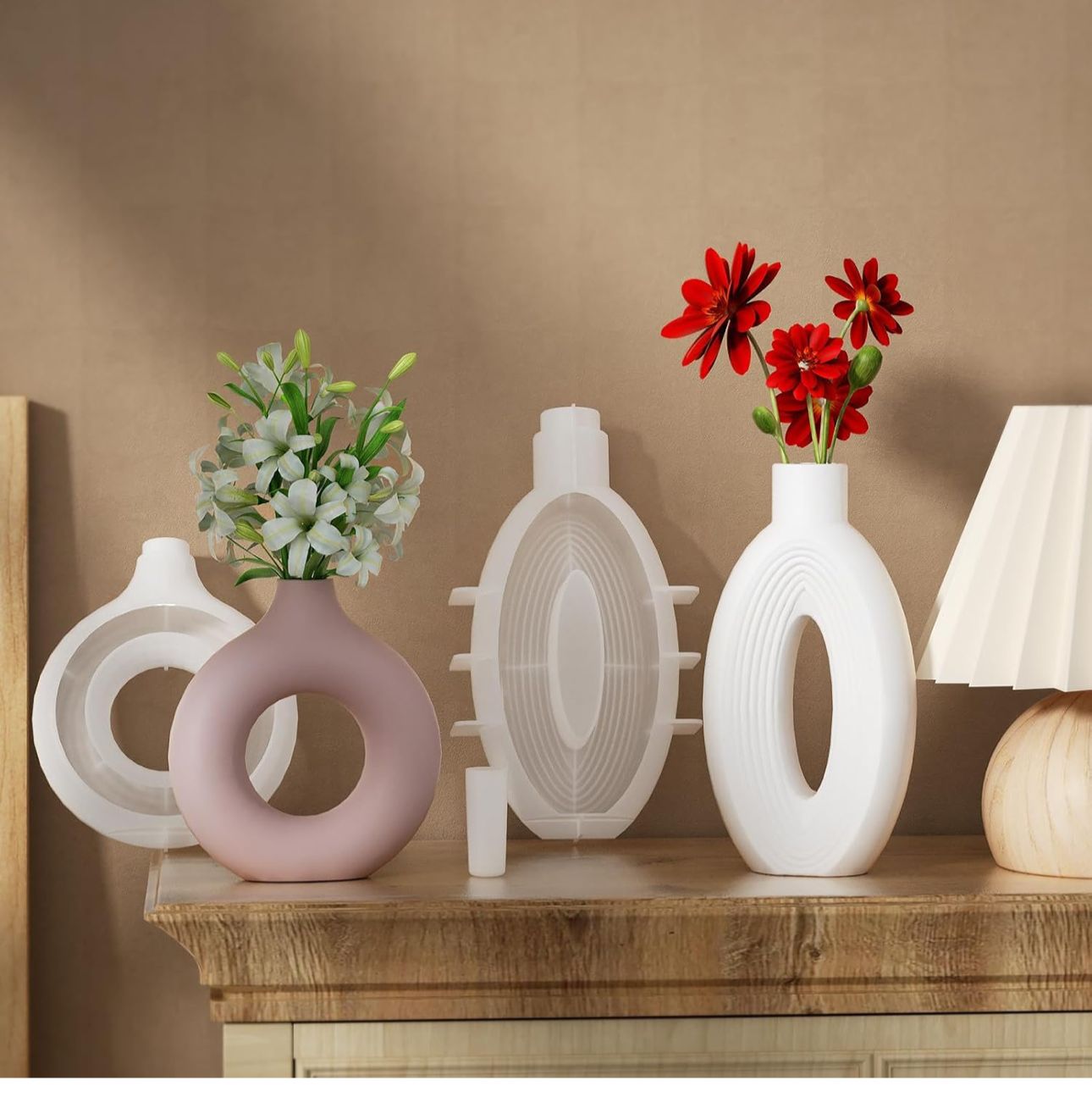 Molde de Maceteros y Tarros (Jarrón) para decoraciones