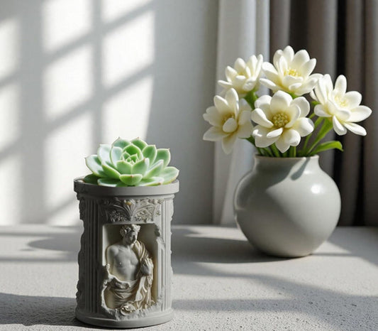 Molde para Maceteros, Tarros, Vela y Decoración Miguel Angel