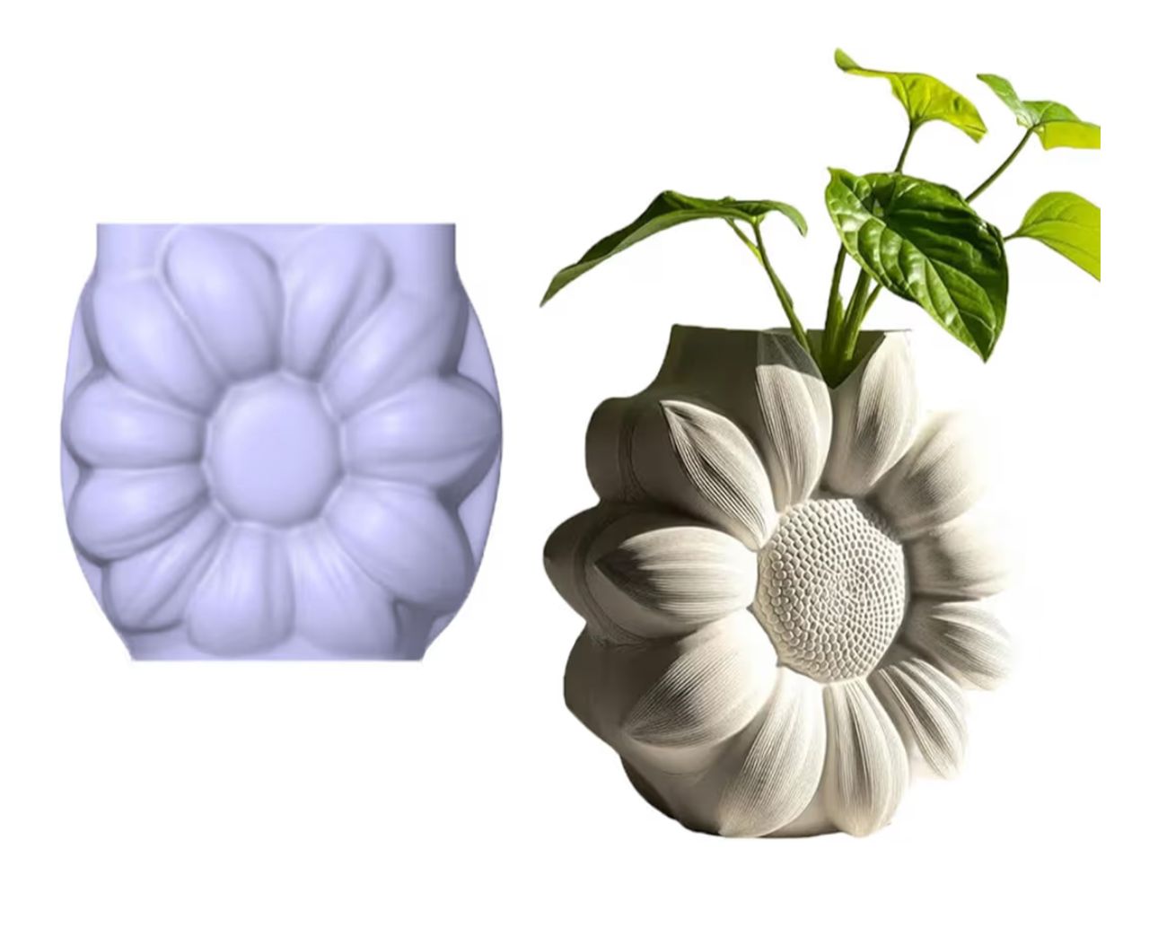 Molde para Maceteros, Tarros, Vela y Decoración