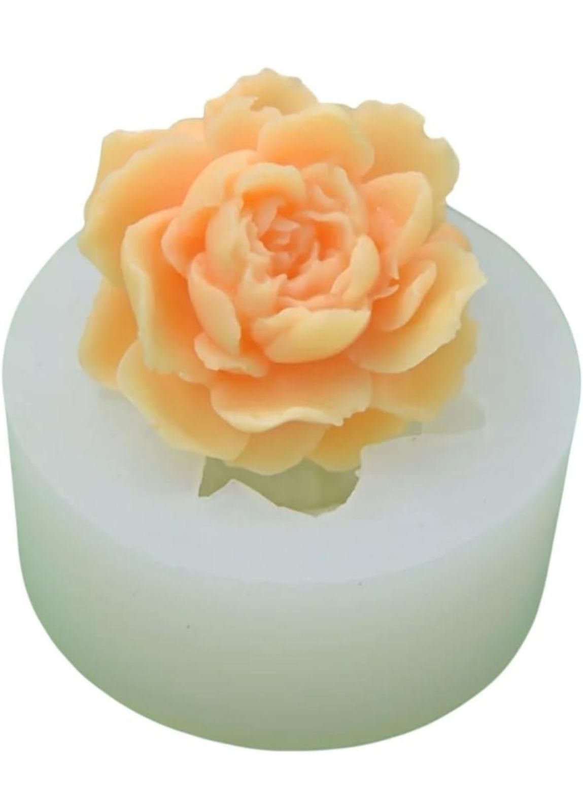 Molde para Velones y Jabones en Forma de Rosas