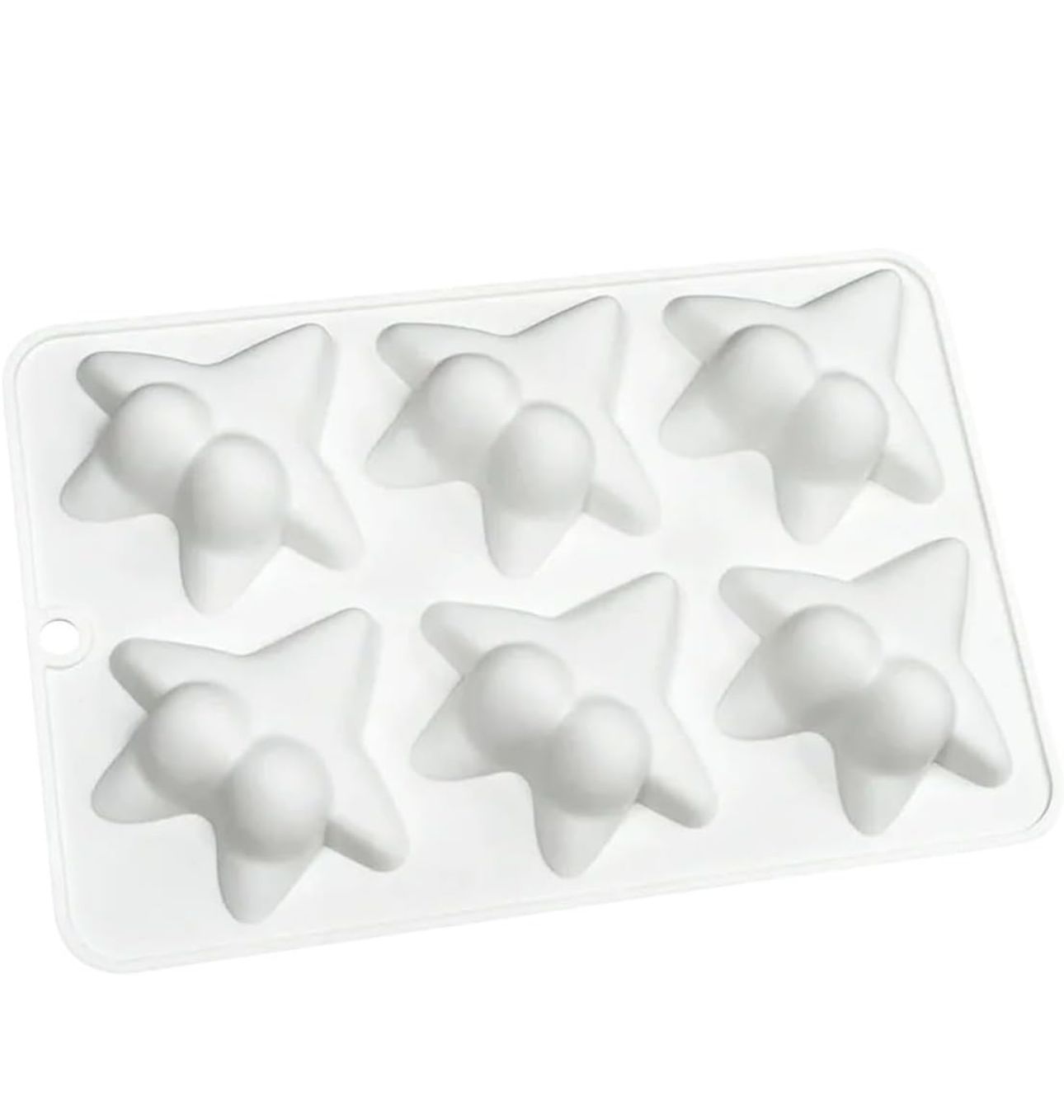 Molde de Estrella Culona para Jabones Artesanales, Comestibles, Chocolate y Bizcocho