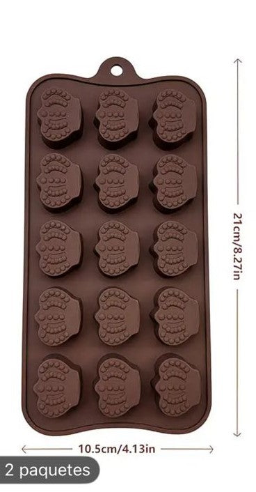 Molde de Corona Reyna para Jabones Artesanales, Comestibles, Chocolate y Bizcocho