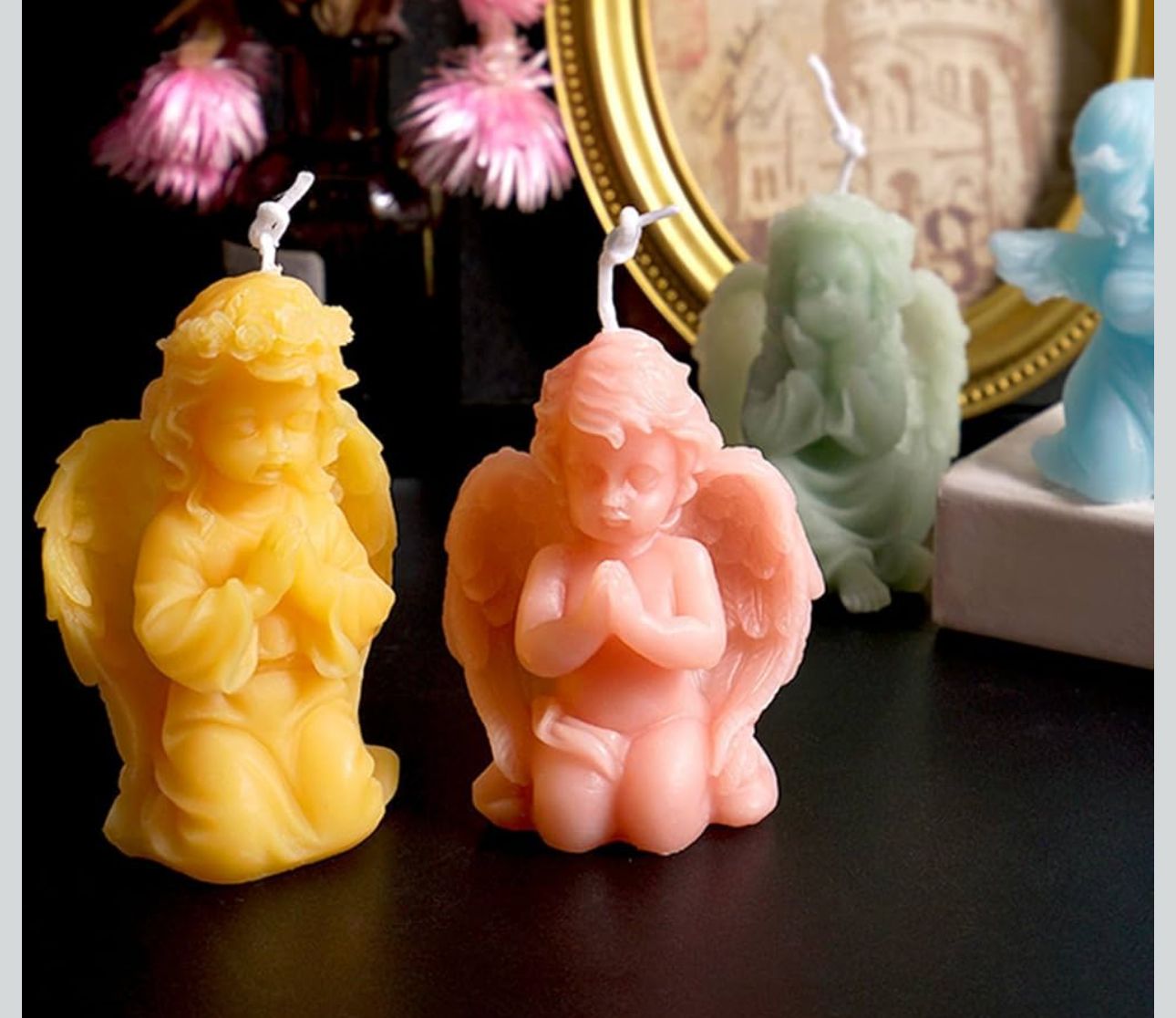 Molde de Angel para Velas y Decoraciones