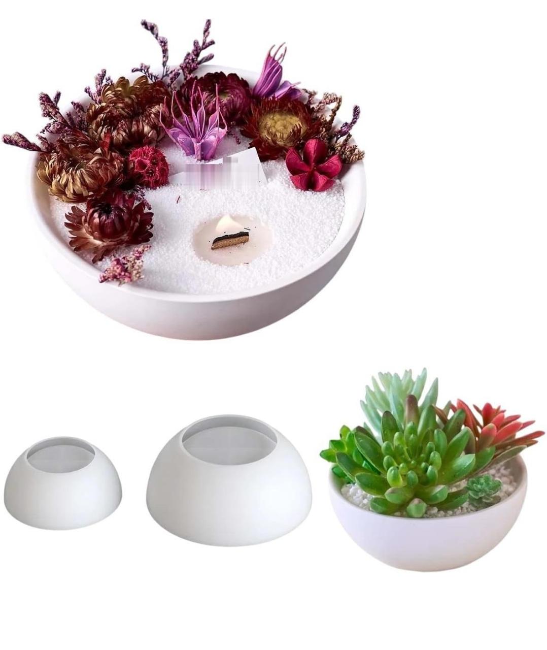 Molde para Plato Hondo (tazon) y Maceteros