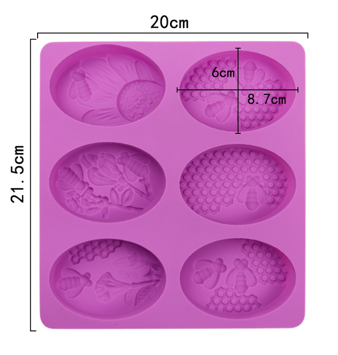 Moldes para Jabones de Abejas