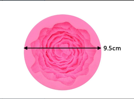 Molde para Velones y Jabones en Forma de Rosas