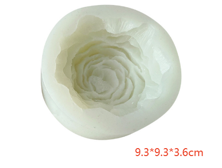 Molde para Velones y Jabones en Forma de Rosas