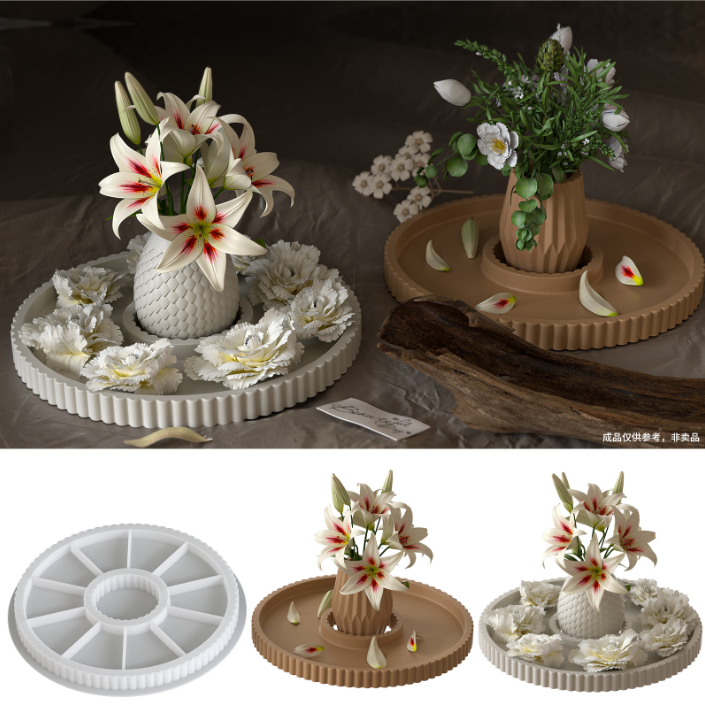 Molde Redondo para Bandejas Decorativas