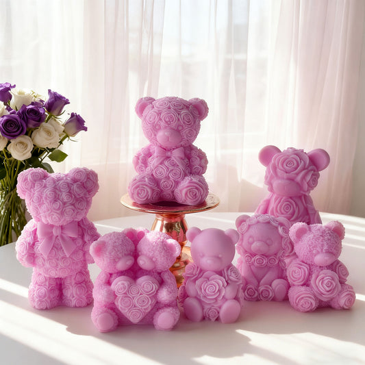Molde de Ositos para Velones y Jabones Moldes de OSO