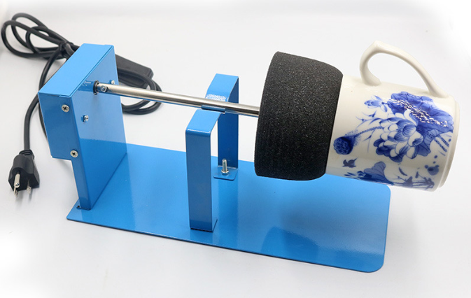 Maquina giratoria para vasos y termos en resina( Tumbler Cup Spinner)