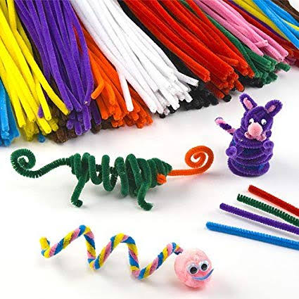 Limpiapipas para Manualidades Paquete Colorido 100 unidades 30cm