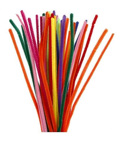 Limpiapipas para Manualidades Paquete Colorido 100 unidades 30cm