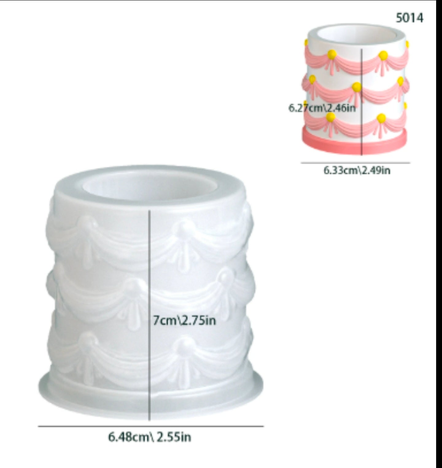 Molde de Maceteros y Tarros (Jarrón) para decoraciones